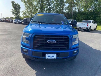 2016 Ford F-150 4WD SuperCrew 5-1/2 Ft Box XLT