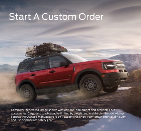 Start a custom order | Tradition Ford in Newark NY
