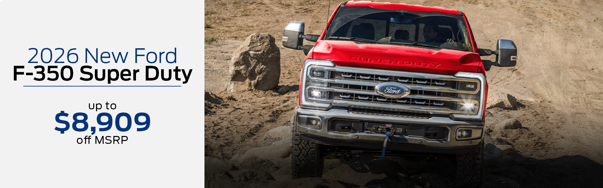 F-350 super duty cash offer
